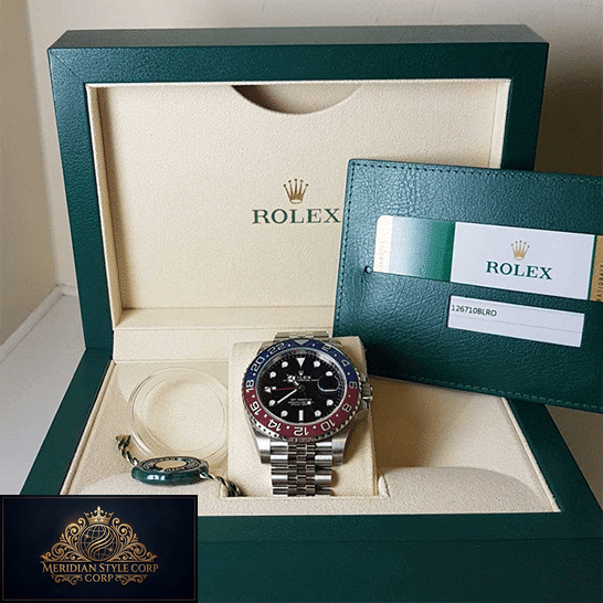 Rolex Gmt Master Pepsi 116719BLRO Replica ın the Rolex Box & Guarantee Card