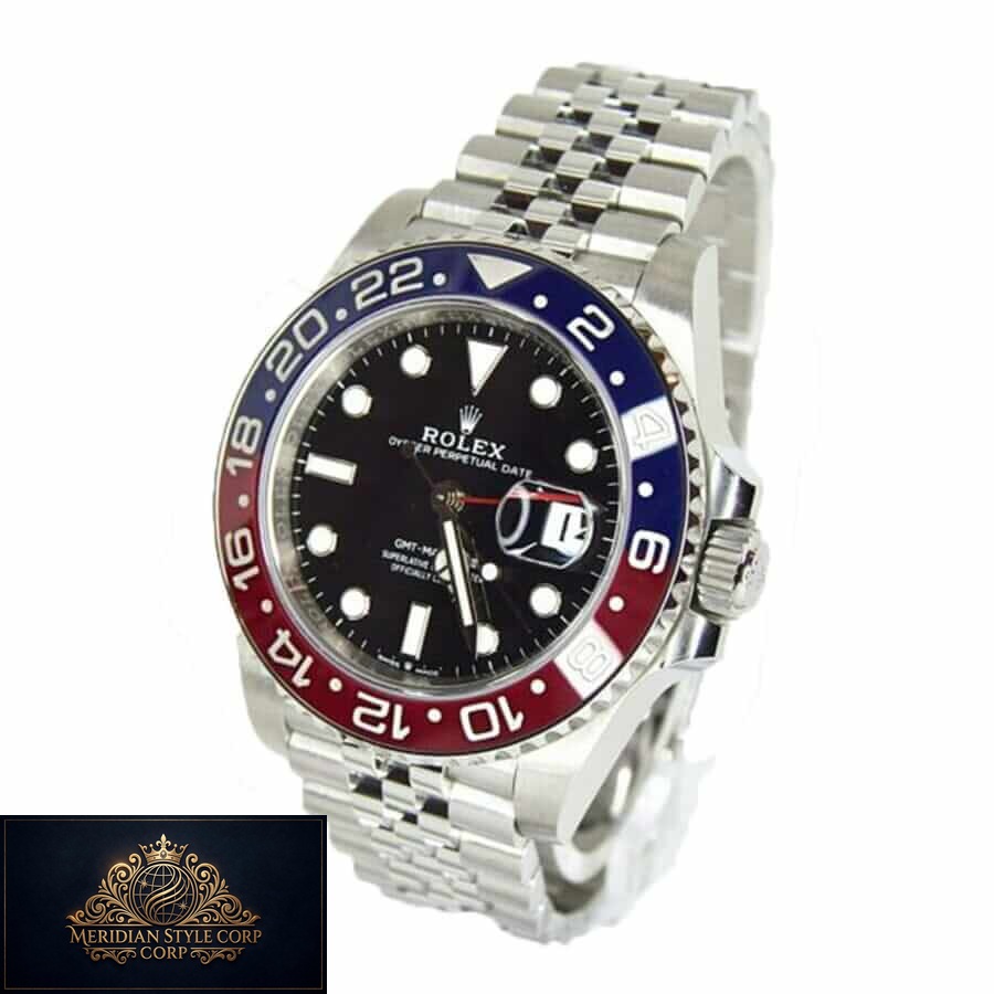 Rolex GMT-Master II “Pepsi” Jubilee 116520 Deluxe Replica Edition - Image 2