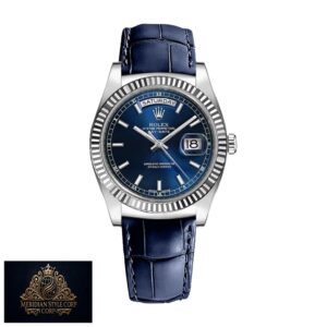 Rolex Day-Date 118139-0004 “Blue Dial” Perfect Duplicate 1:1