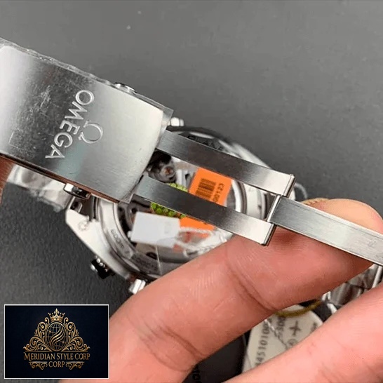 Omega Seamaster Planet Ocean Stainless Steel Clasp Replica opened clasp