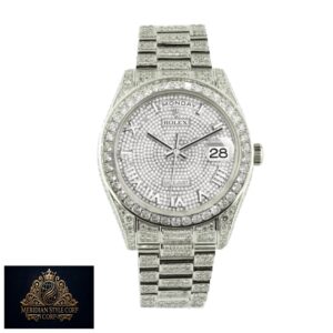 Rolex Datejust 116300 “Iced Out Baguette” Ultra Precision Replica