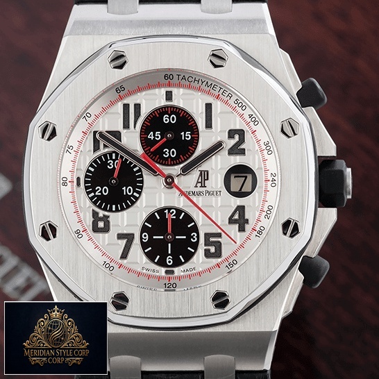 Audemars Piguet White Dial 26170ST.OO_.D101CR.02 Steel Case Replica front view