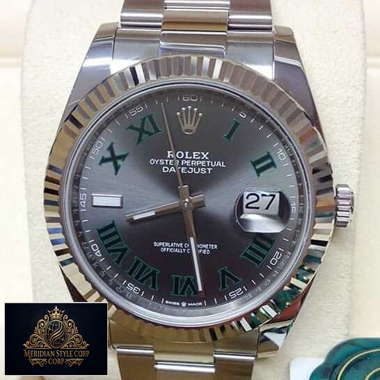 Rolex Datejust 126334 Wimbledon Grey Dial Replica