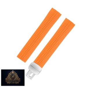 Patek Philippe – Aquanaut – Rubber Strap – Curved – Orange