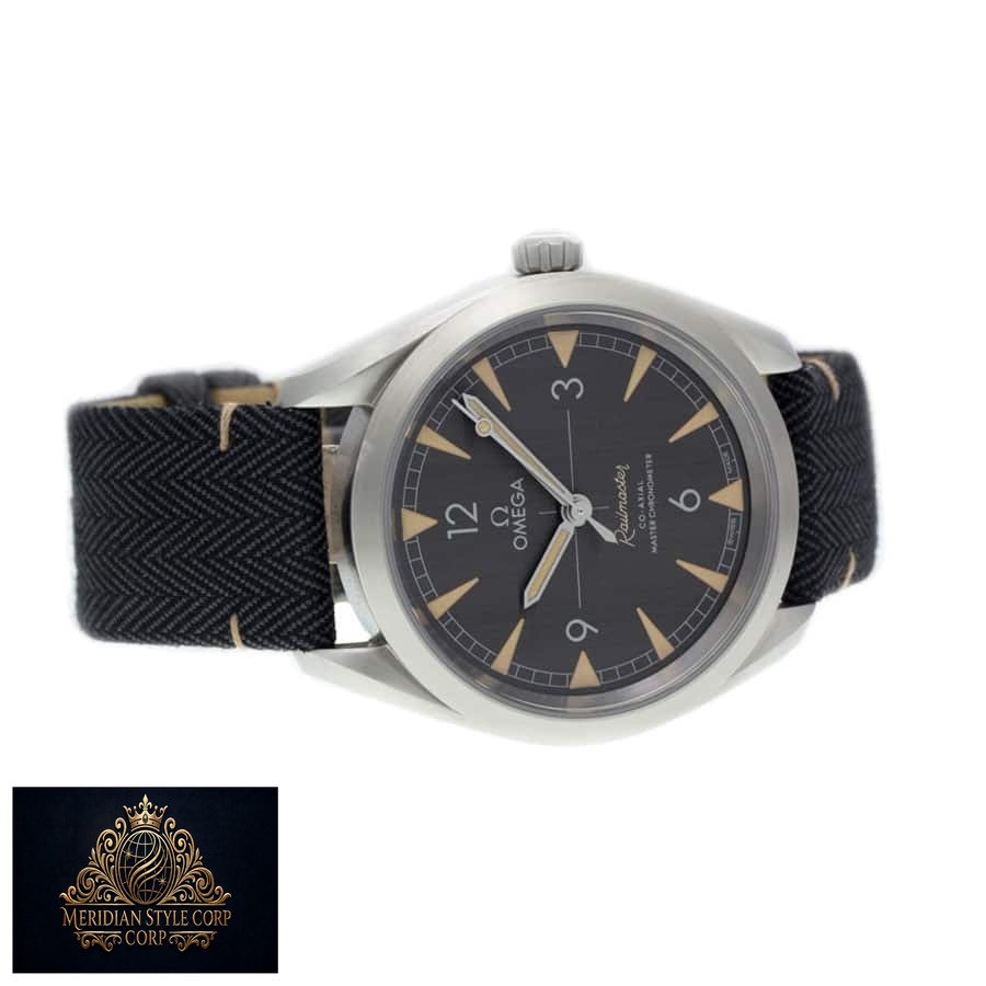 Omega Railmaster Co-Axial Master Chronometer Black Dial 220.12.40.20.01.001 Detailed Replica - Image 4