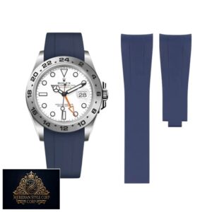 Rolex – Explorer II – Rubber Strap – Blue