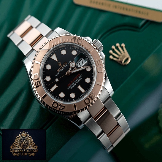 Rolex Yacht Master 116621 Black Dial Oyster Replica on the rolex box