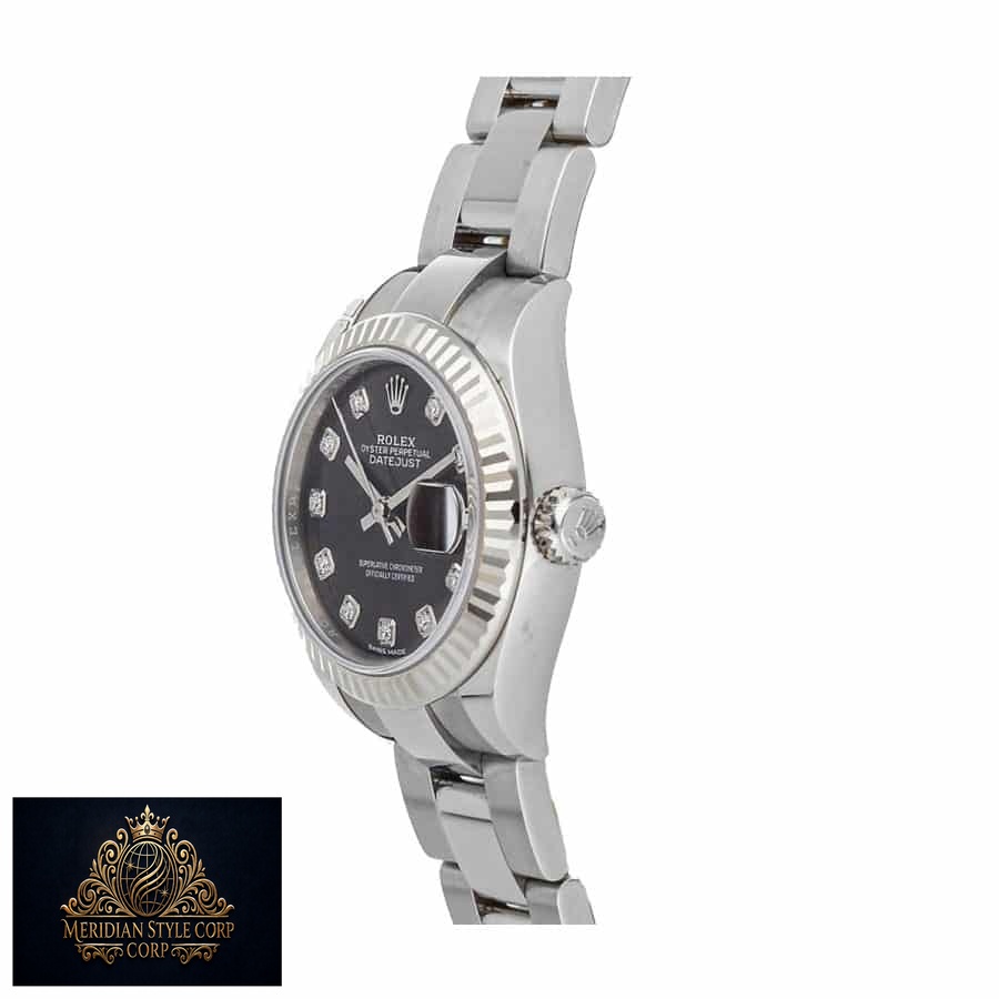 Rolex Lady-Datejust 279174 White Gold Fluted Bezel Precision Replica Edition - Image 2