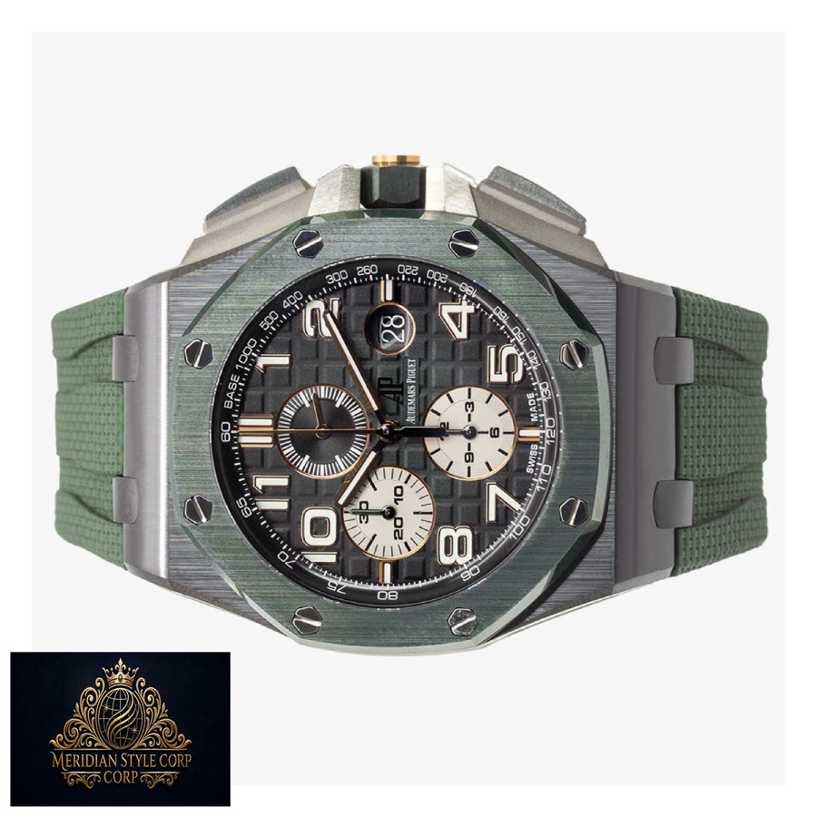 Audemars Piguet Royal Oak Offshore 26405CE.OO.A056CA.01 “Green Dial” High-End Clone Quality - Image 2
