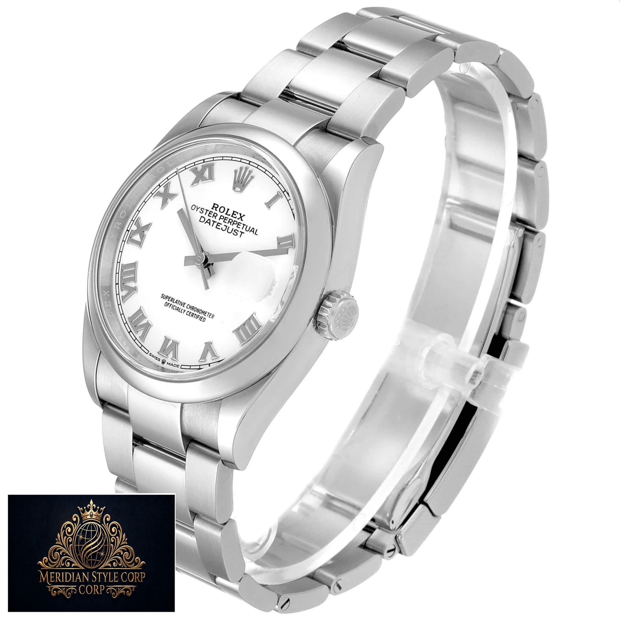 Rolex Datejust 126200 “White Dial Smooth Bezel” Top Grade Clone 1:1 - Image 2