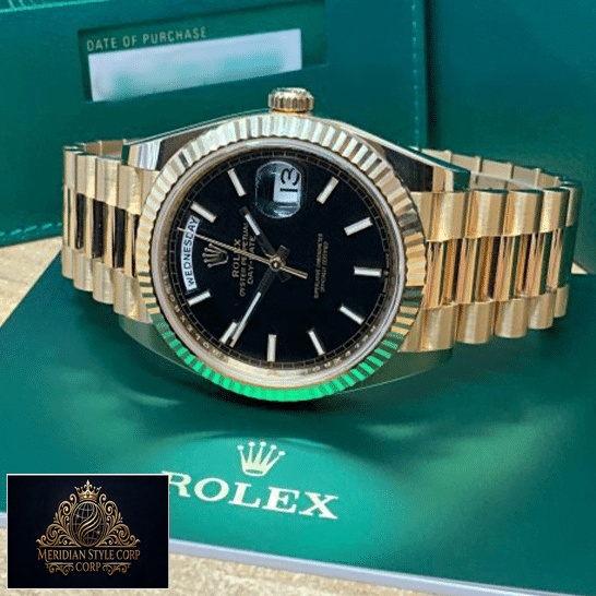 Rolex Day-Date 228235 Black Dial Replica