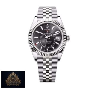 Rolex Sky-Dweller 326934 “Black Dial Jubilee” Masterpiece Replica