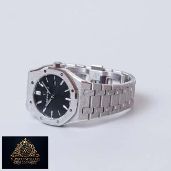 AP Frosted White Gold 67653BC.GG.1263BC.02 Black Dial Replica