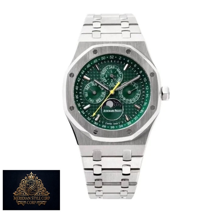 Audemars Piguet Royal Oak Perpetual Calendar 26574ST “Blue Dial” Top Grade Replica - Image 4