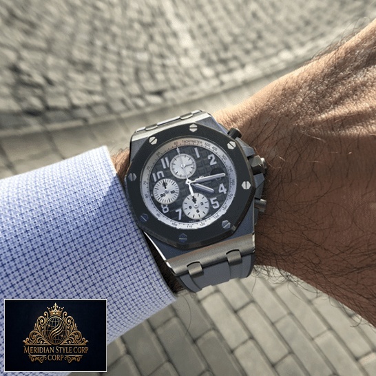 Audemars Piguet Royal Oak Offshore 26470IO.OO.A006CA.01 "Ghost" Pro Clone 1:1 audemarspiguet royaloakoffshore 26470IO.OO .A006CA.01 replica hand