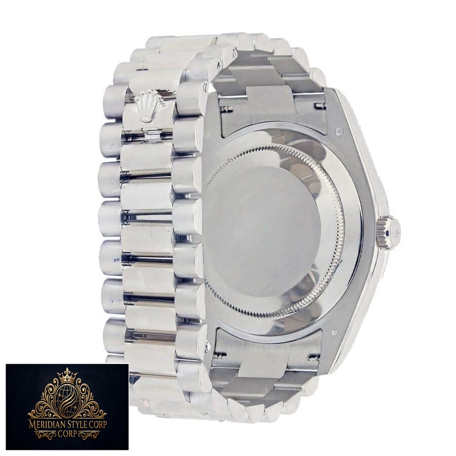 Rolex Day-Date II 218239 “White Dial” Perfect Clone Quality - Image 4
