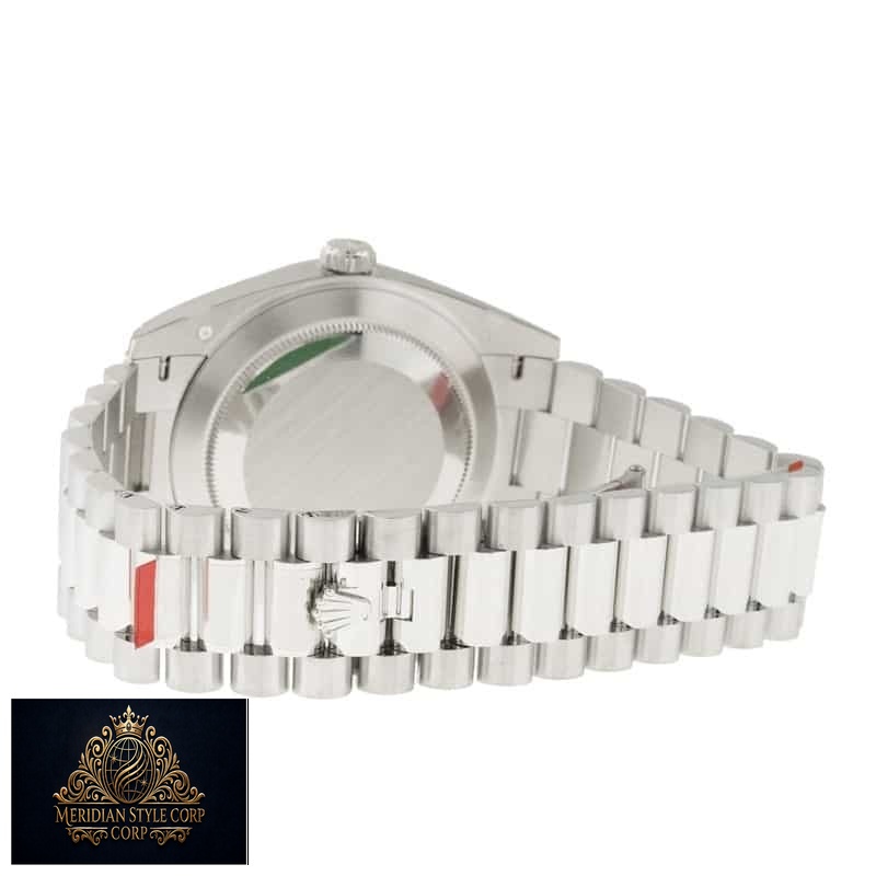 Rolex Day-Date 228206 “Black Diagonal Dial” Premium Copy 1:1 - Image 3