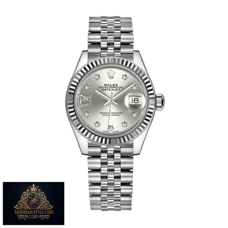 Rolex Lady-Datejust 279174 Silver Dial Jubilee Premium Replica 1:1