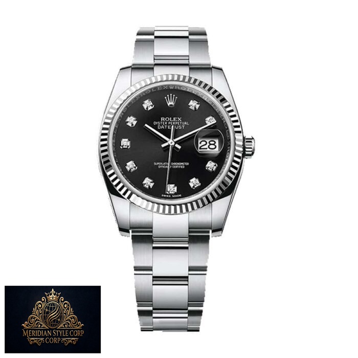 Rolex Lady-Datejust 279174 White Gold Fluted Bezel Precision Replica Edition - Image 4