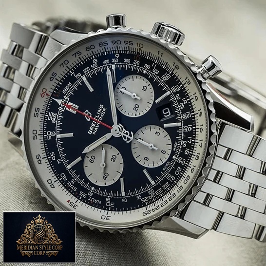 Breitling Navitimer B01 AB0127211C1A1 "Chronograph" True Clone 1:1 breitling navitimer AB0127211C1A1 replica tiltedleft