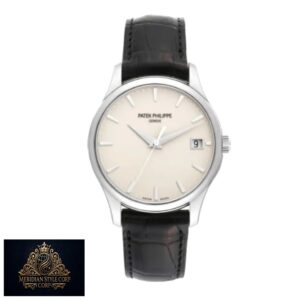 Patek Philippe Calatrava 5227G-010 “White Gold Officer’s Case” Top Replica 1:1