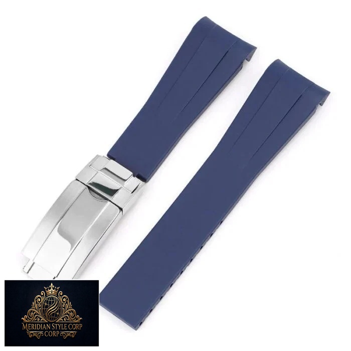 Rolex – Submariner – Rubber Strap – Blue - Image 3