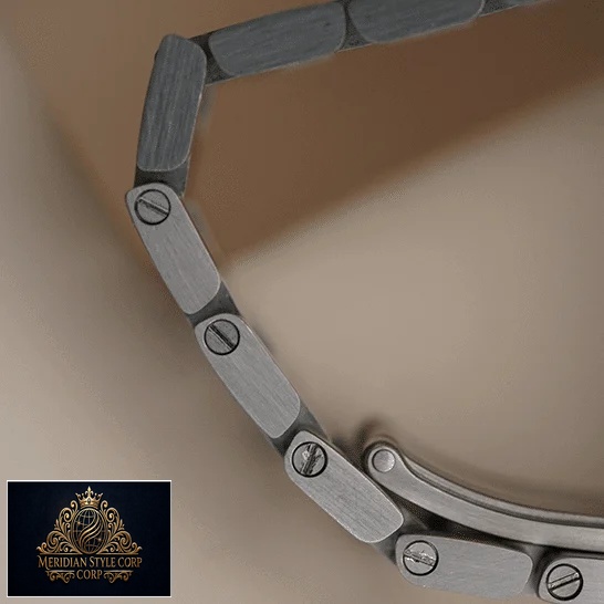 Omega Railmaster 220.10.40.20.06.001 Replica bracelet close view