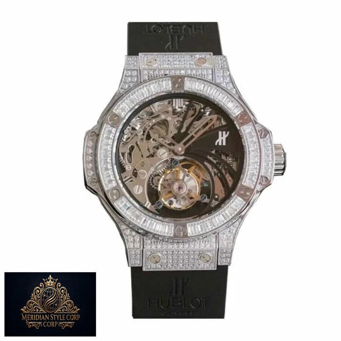Hublot Classic Fusion Diamond Tourbillon Excessive Quality HUB011 Replica - Image 4