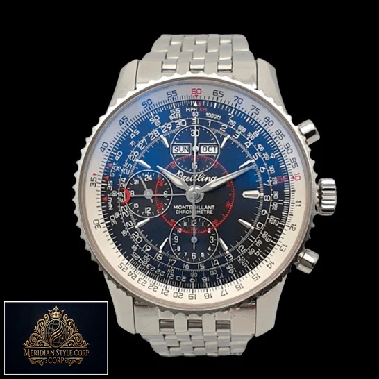 Breitling Montbrillant Datora "Triple Calendar" A2133012/B571 Exact Replica 1:1 breitling montbrillant datora black dial A2133012 B571 front