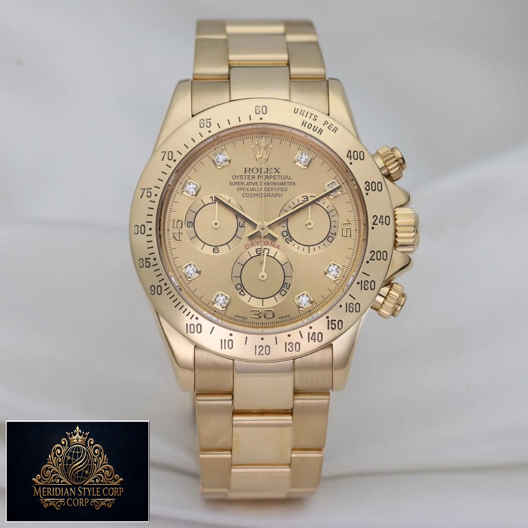 Rolex Daytona Cosmograph 116508 Yellow Gold Dial Oyster Replica