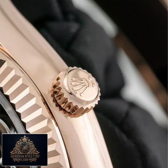 Rolex Sky-Dweller 326235 Rose Gold Crown Pusher Replica