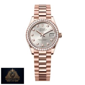 Rolex Datejust 278285RBR “Silver Diamond Dial” Super Clone