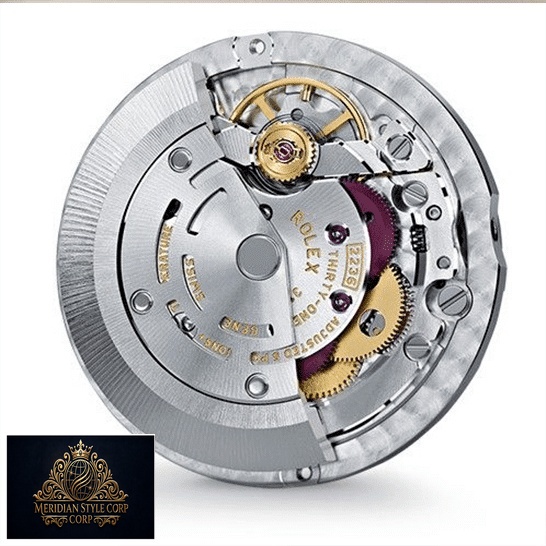 Rolex Tridor Pearlmaster 80298 Replica Caliber 2236 and white background