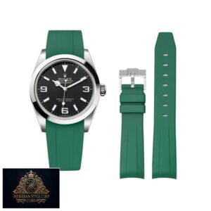 Rolex – Explorer I – Rubber Strap – Green