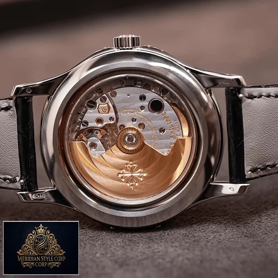 Patek Philippe Complications 5205G_013 Steel Mechanism Replica upside view
