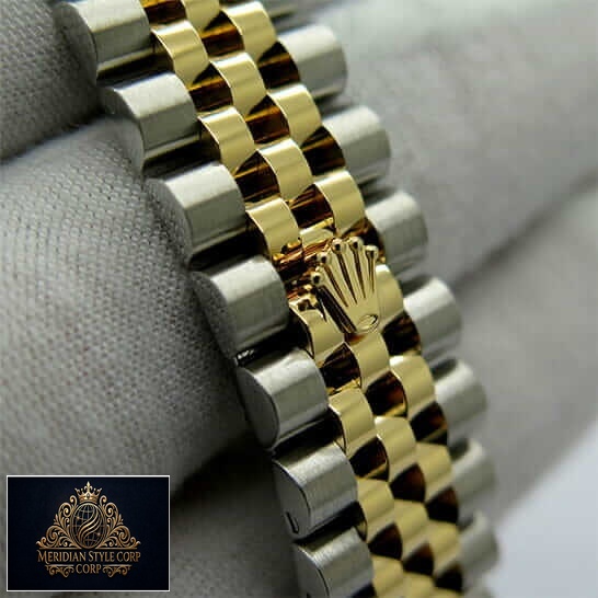 Rolex 278273 Steel Gold Jubilee Bracelet Replica bracelet on the rolex logo