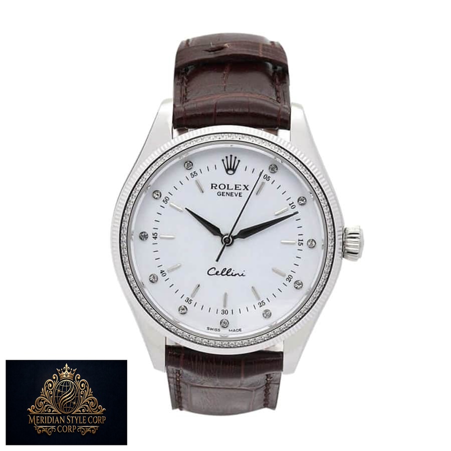 Rolex Cellini 4233 Danaos “White Dial” Top Grade Clone 1:1