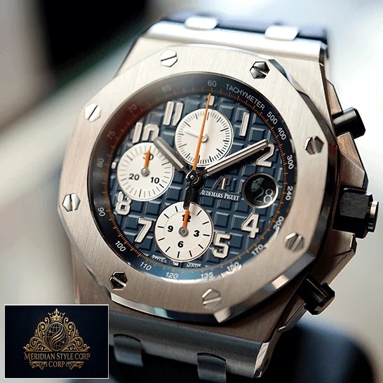 Audemars Piguet 26470ST.OO_.A027CA.01 Blue Dial Steel Bezel Replica