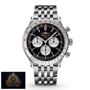 Breitling Navitimer B01 Chronograph 43 AB0121211B1P1 “Black Dial” Masterpiece Clone