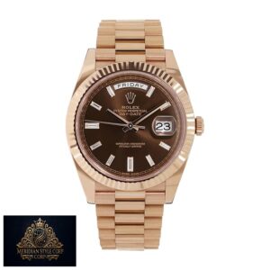 Rolex Day-Date 228235 “Chocolate Dial” Luxury Clone Quality