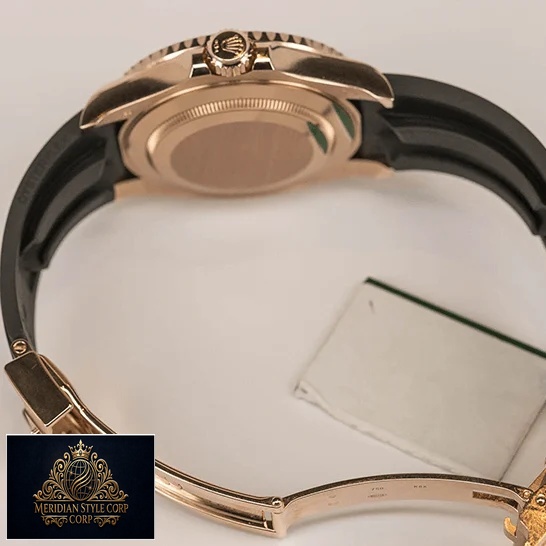 Rolex Yacht-Master Gem-Set Bezel 116695 Super Clone Quality rolex perpetual yacht master with gem set bezel 116695 replica clasp Rolex Perpetual Leather Bracelet stainless stell case 116695 Replica opened clasp