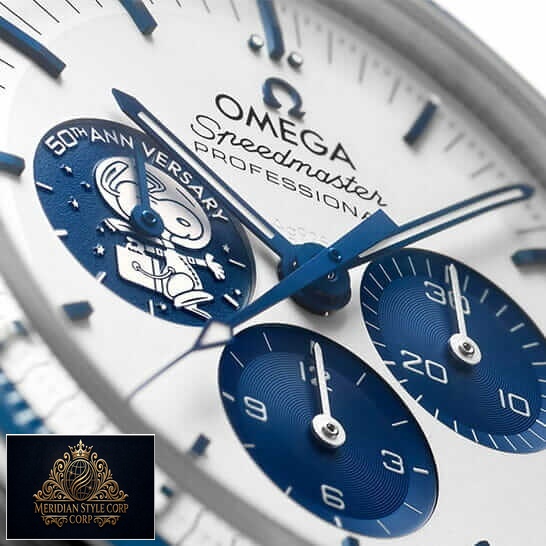 Omega Speedmaster Professıonal White Dial Replica close analog view