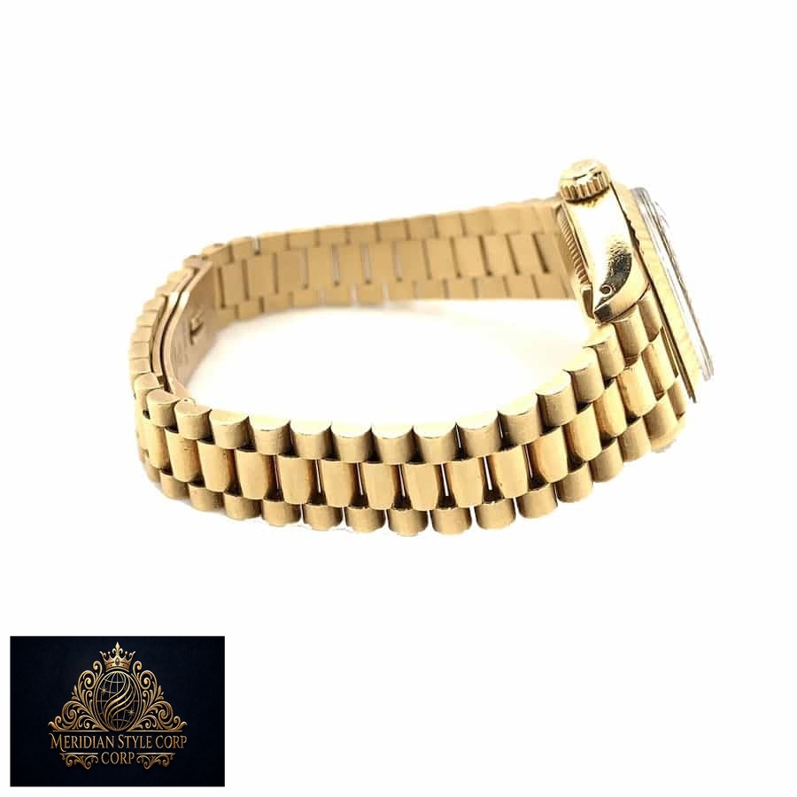 Rolex Datejust 126333 “Gold Green Dial” Signature Replica 1:1 - Image 4