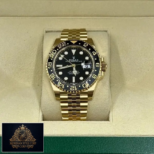Rolex GMT-Master II 116718LN "Yellow Gold" Authentic Super Replica united
