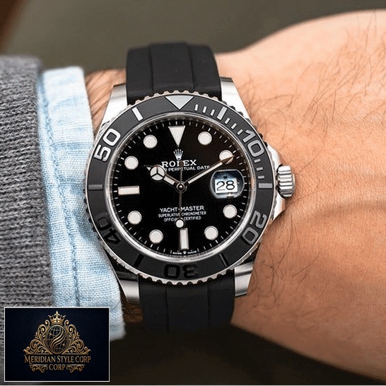 Rolex Yacht-Master 226659 on his arm