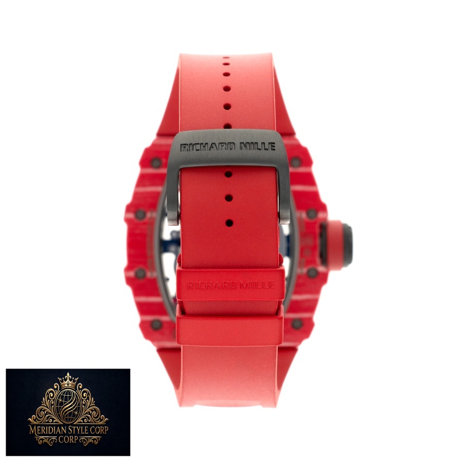 Richard Mille RM 35-02 “Red Quartz TPT” Top Replica 1:1 - Image 4