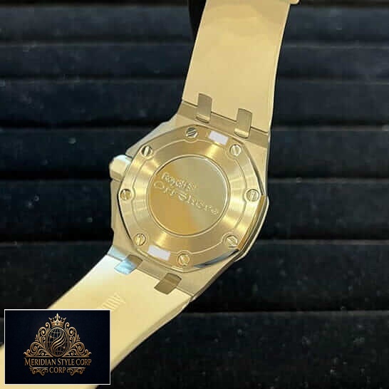 AP Royal Oak Offshore Stainless Steel Silver Replica upside view