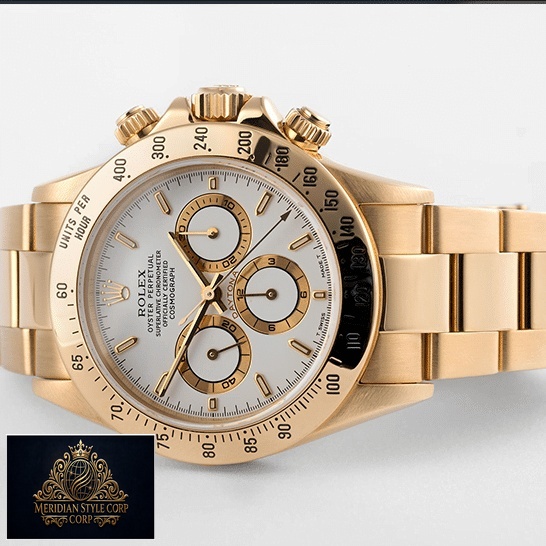 Rolex Daytona Gold Tone White Dial 116523 Oyster Replica