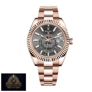 Rolex Sky-Dweller 326935-0007 “Everose Rhodium Dial” Next Level Replica