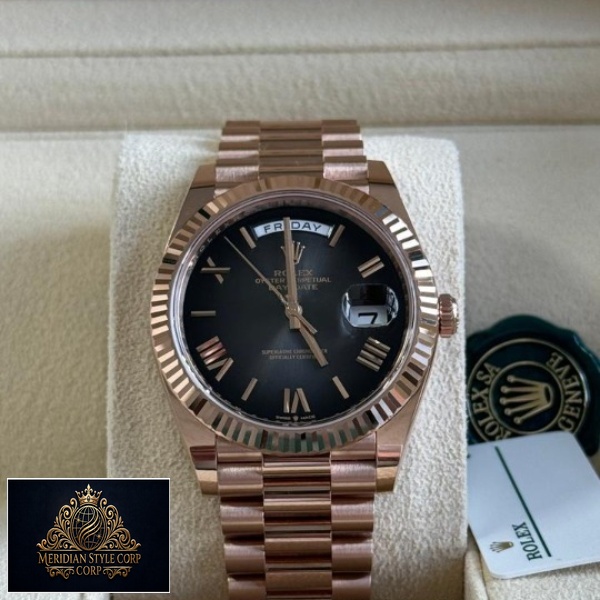 Rolex Day-Date 228235 “Smoke Ombre” Precision Clone Edition - Image 2